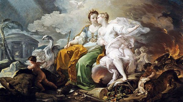 0061 ALLEGORIE PAIX ET JUSTICE
