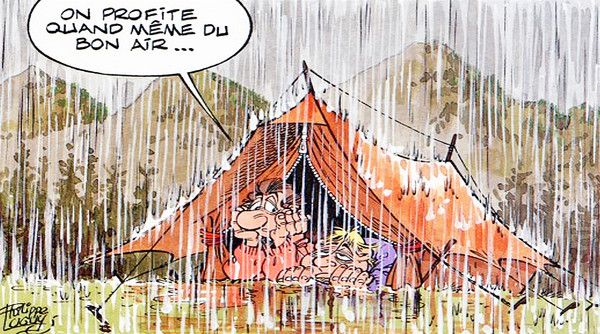 mèmes de camping drôles