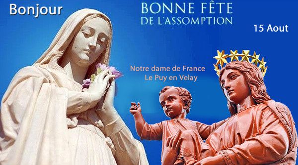 BONJOUR Le Samedi 15 Aout 2015