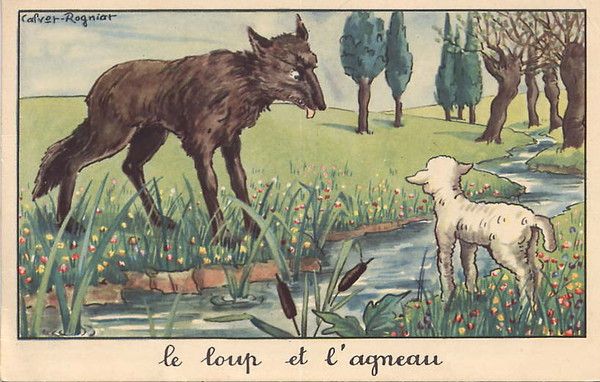 LE LOUP ET L'AGNEAU