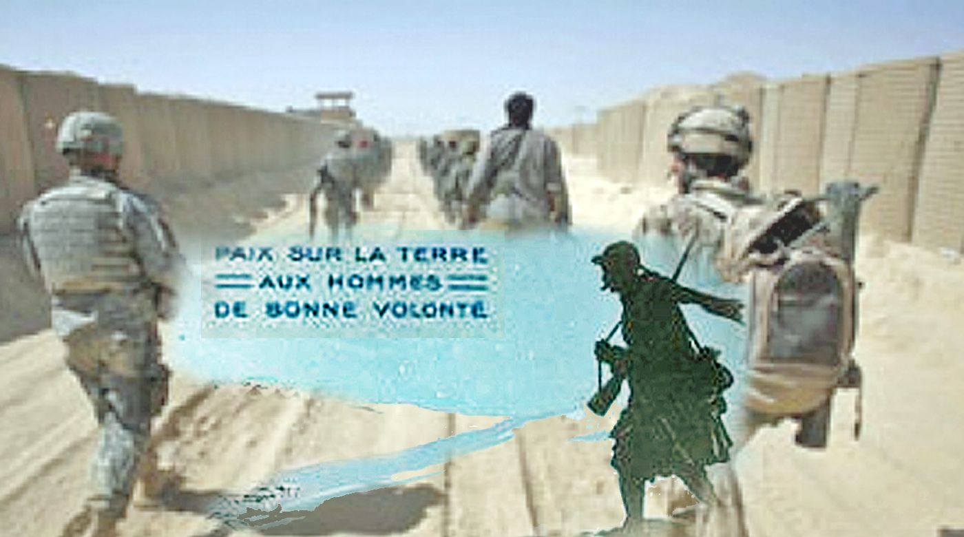 PAIX SUR TERRE AUX HOMMES DE BONNE VOLONTE