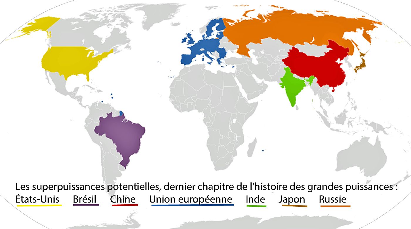 Les Grandes Puissances Mondiales En 2015